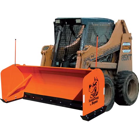 skid steer snow pusher reviews|skid steer snow removal attachments.